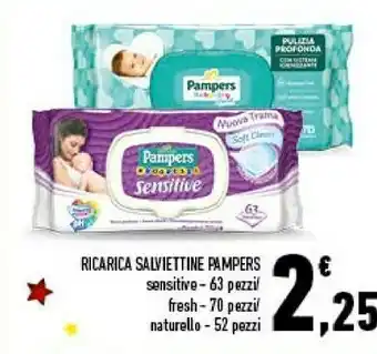 Conad Superstore Pampers Ricarica Salviettine offerta