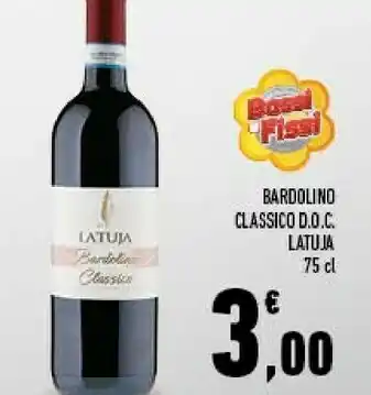 Conad City Latuja Bardolino Classico Doc offerta