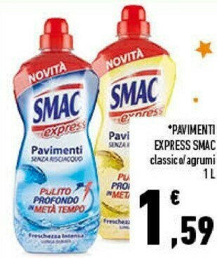 Conad Smac Express Pavimenti Classico 1000ml offerta