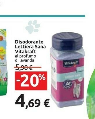 Carrefour Vitakraft Lettiera per gatti offerta