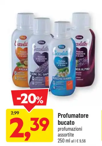DPiù Profumatore bucato 250ml offerta