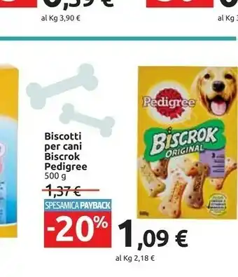 Carrefour Pedigree Cibo per cani offerta