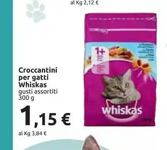 Carrefour Whiskas Cibo per gatti offerta