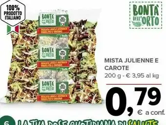 Todis Bontà dell'orto Mista Julienne E Carote offerta