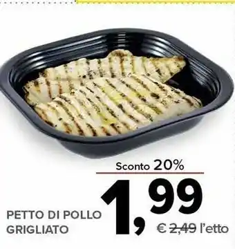 Todis Petto Di Pollo Grigliato offerta