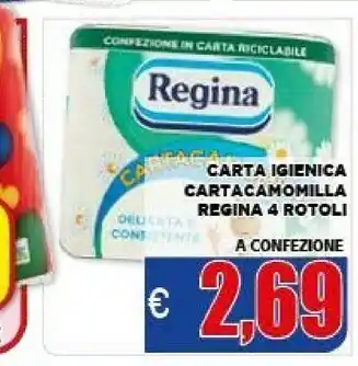 Vivo Supermercati Regina Carta igienica offerta