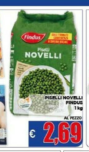 Vivo Supermercati Findus Piselli offerta