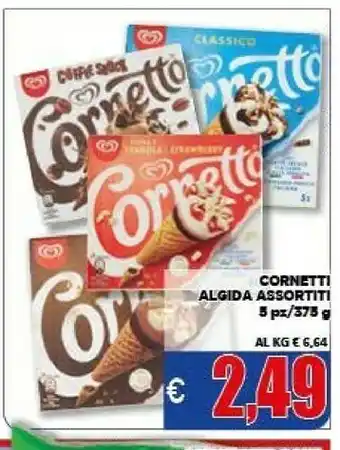 Vivo Supermercati Algida Cornetto offerta