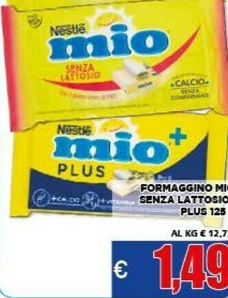 Vivo Supermercati Mio Formaggini offerta