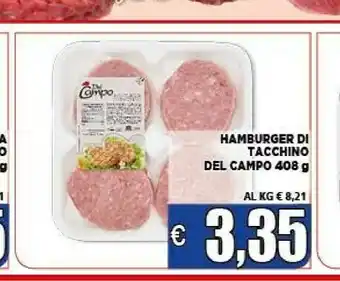 Vivo Supermercati Del campo Hamburger offerta