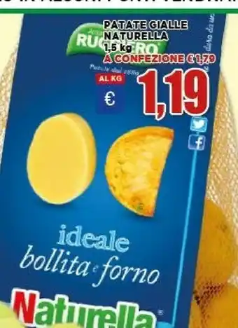 Vivo Supermercati Naturella Patate offerta