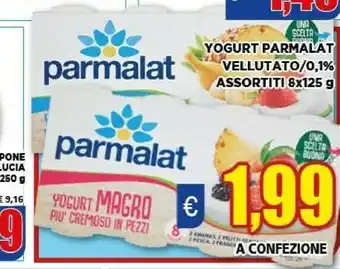 Vivo Supermercati Parmalat Yogurt offerta