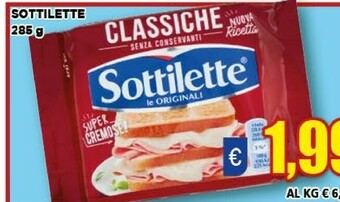 Vivo Supermercati Sottilette offerta