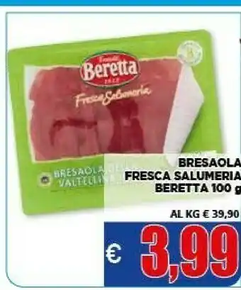 Vivo Supermercati Beretta Bresaola offerta