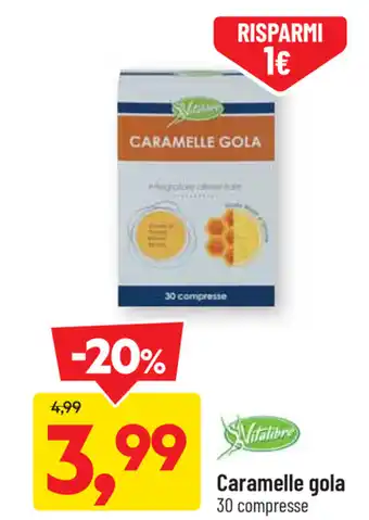 Caramella gola 30 compresse