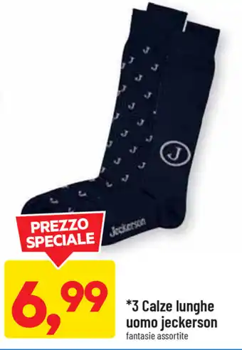 DPiù Jeckerson 3 Calze lunghe uomo offerta