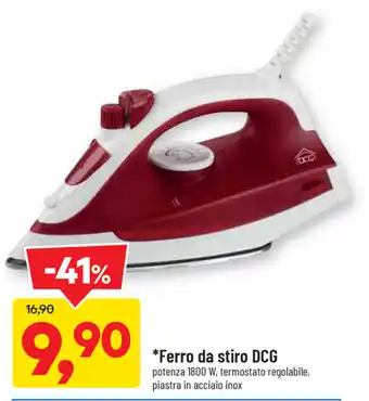 DPiù Ferro da stiro DCG offerta
