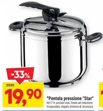 Pentola pressione "Star" 7 litri
