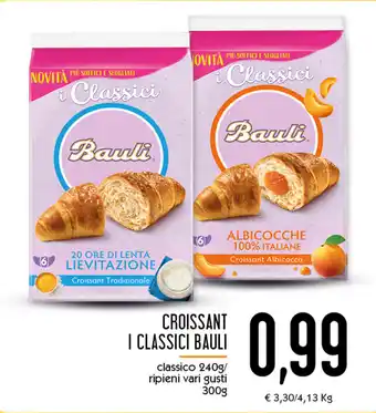 Conad Superstore Bauli Croissant I Classici 240g/300g offerta