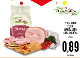 Conad Superstore Casa Modena Prosciutto cotto granmagro offerta