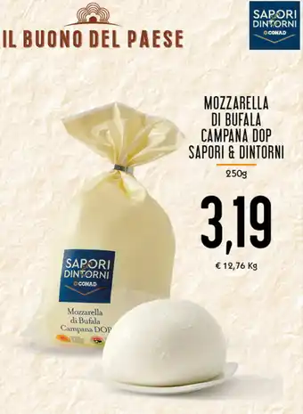 Conad Superstore Sapori & Dintorni Mozzarella di Bufala Campana 250g offerta