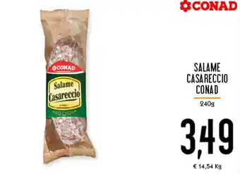 Conad Superstore Conad Salame Casareccia 240g offerta