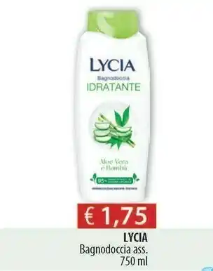 Acqua & Sapone Lycia Idràtante Bagnodoccia offerta
