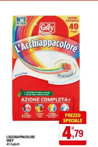 Iperal Grey L'acchiappacolore offerta
