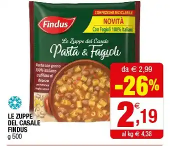 Iperal Findus Le Zuppe Del Casale offerta