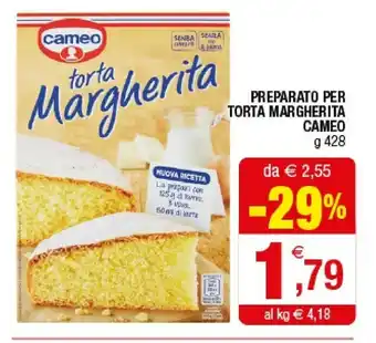 Cameo Preparato Per Torta Margherita
