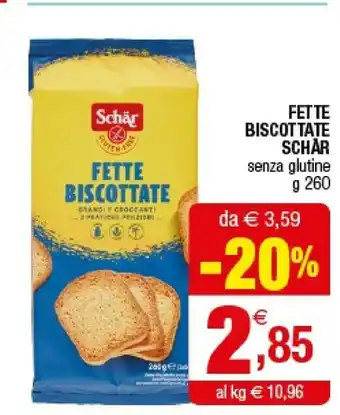 Iperal Schar Fette Biscottate offerta