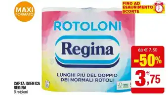 Iperal Regina Rotoli Carta Igienica offerta