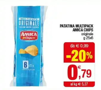 Iperal Amica chips Patatina Multipack offerta