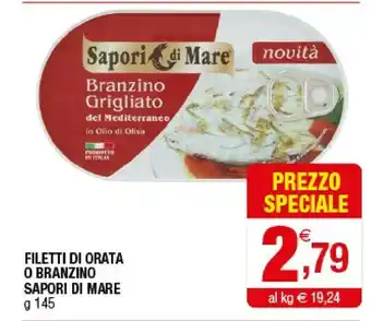 Iperal Sapori Di Mare Branzino Grigliato Del Mediterraneo In Olio Di Oliva offerta