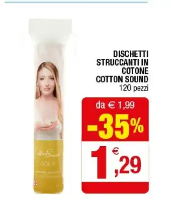Iperal Cotton Sound Dischetti Struccanti In Cotone offerta