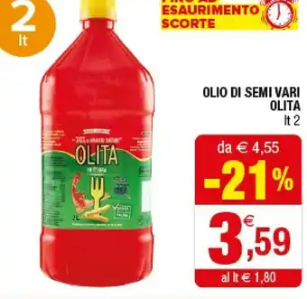 Iperal Olita Olio Di Semi offerta