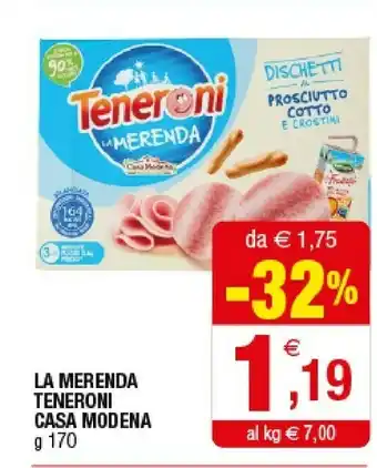 Iperal Casa Modena La Merenda Teneroni offerta