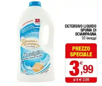 Iperal Spuma di Sciampagna Detersivo Liquido offerta