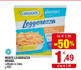 Iperal Orogel Patate Leggerezza offerta