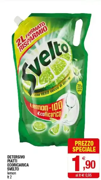 Iperal Svelto Detersivo Piatti Ecoricarica offerta