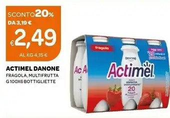 Ekom Danone Actimel offerta