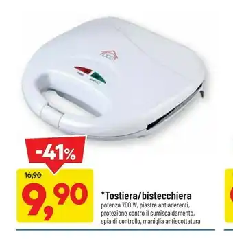 DPiù DCG Tostiera/ Bistecchiera offerta