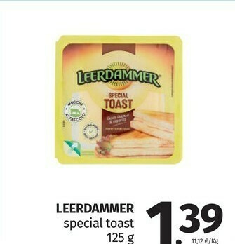 Pam Leerdammer Formaggio offerta