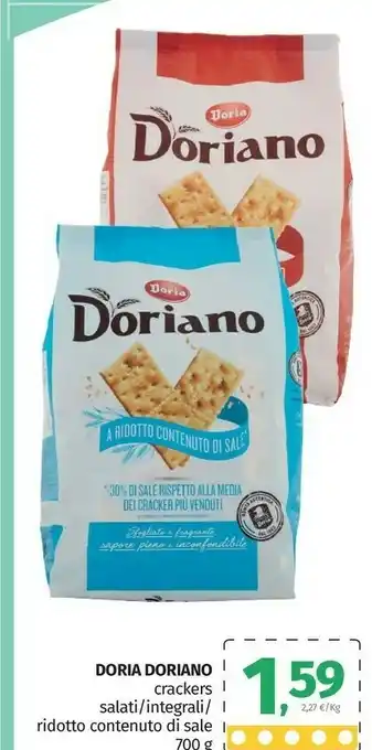 Pam Doria Crackers offerta