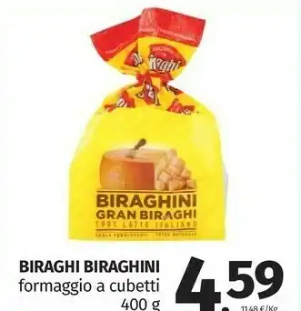 Pam Biraghi Formaggio offerta
