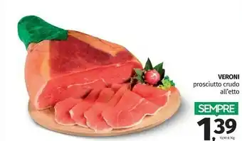 Veroni Prosciutto crudo