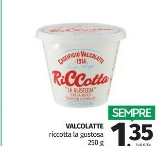 Pam Ricotta offerta