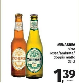 Pam Menabrea Birra offerta