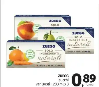 Pam Zuegg Succhi di frutta offerta