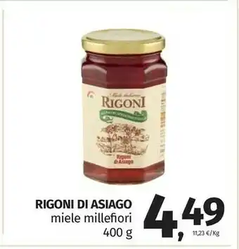 Pam Asiago Miele Api offerta